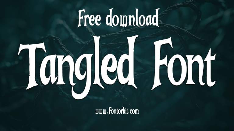 Tangled Font