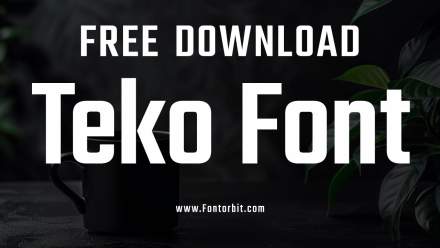 Teko Font Free Download