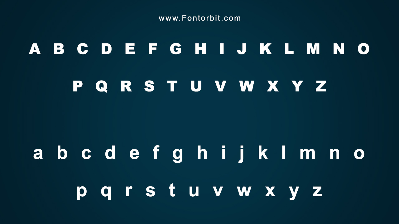 The Arial Font Family Includes