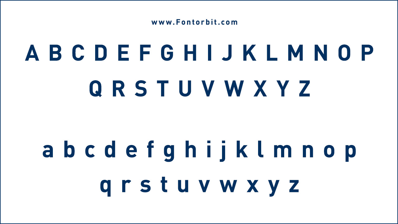 The DIN Pro Font Family Includes