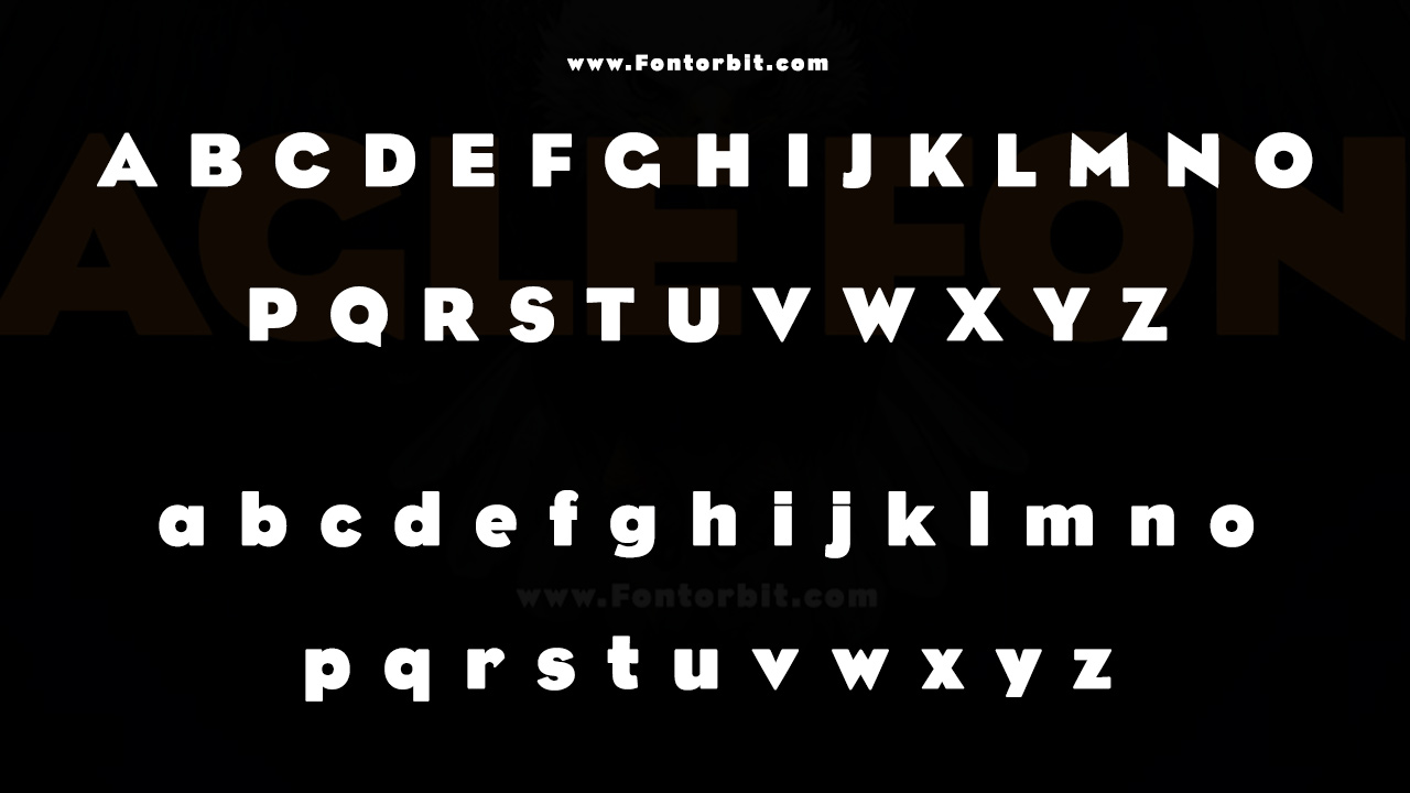 The Eagle Font Family