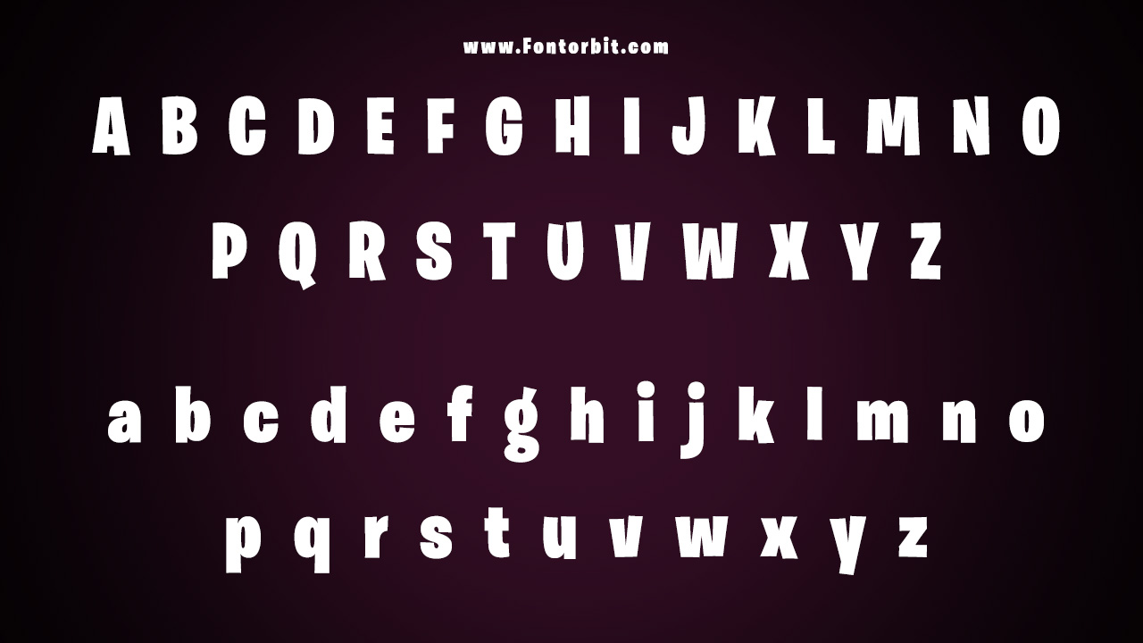 The Fortnite Font Family