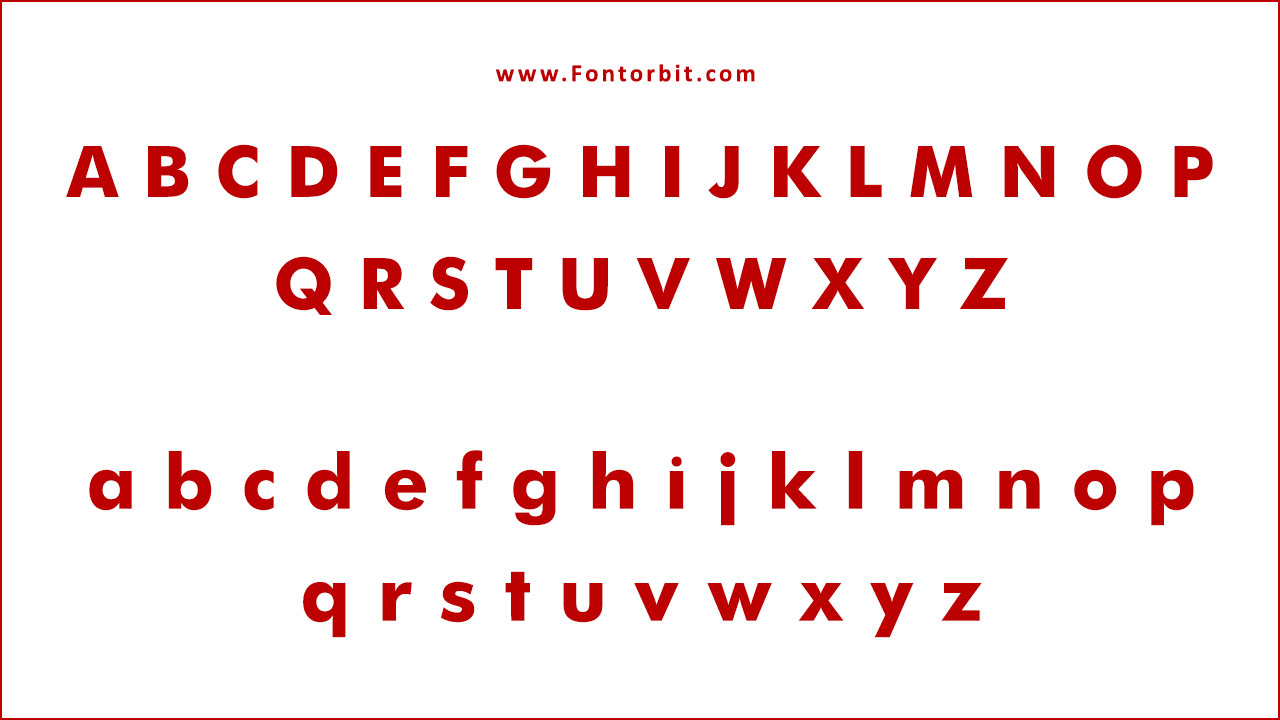 The Futura Font Family Includes