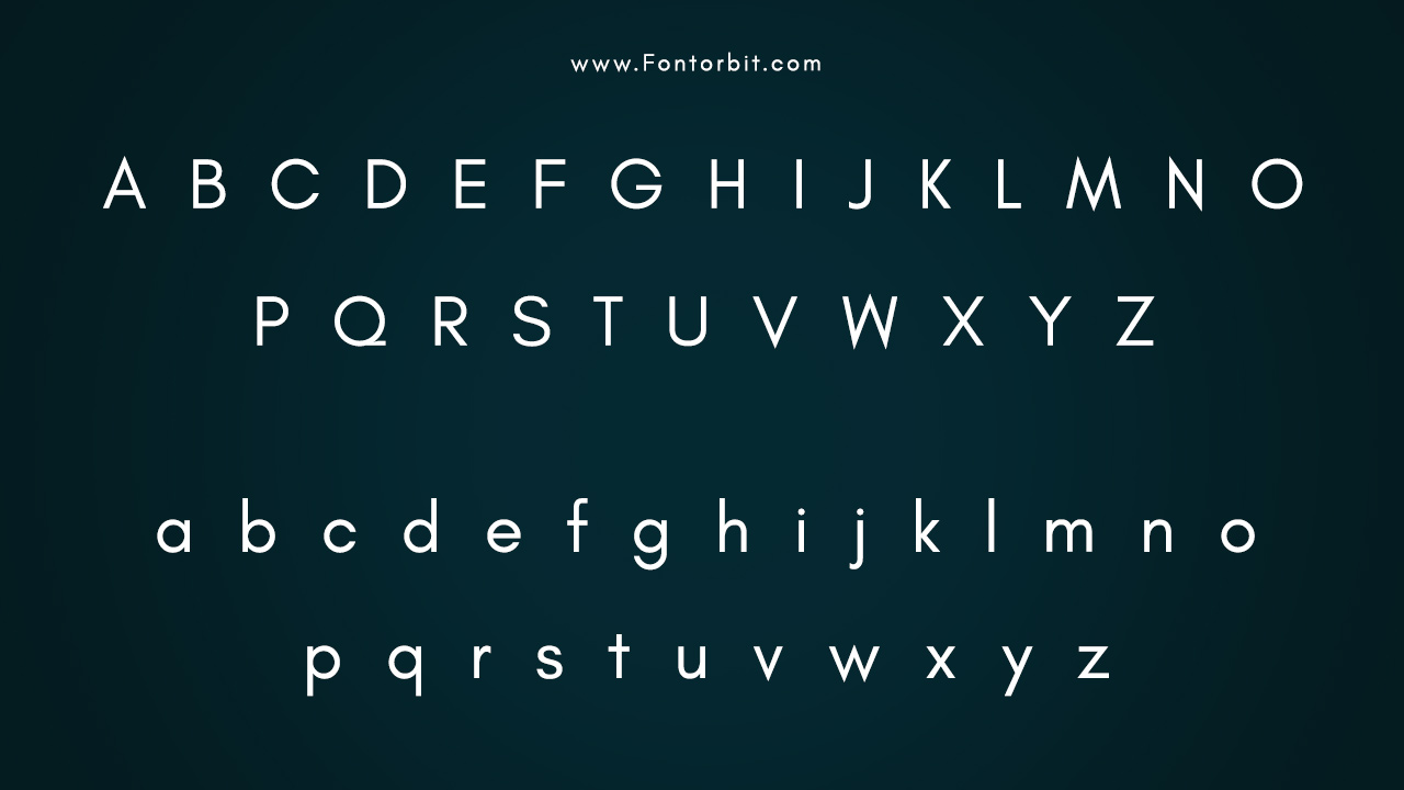 The Glacial Indifference Font Family Includes