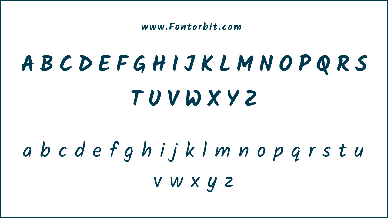 The Kalam Font Family Includes