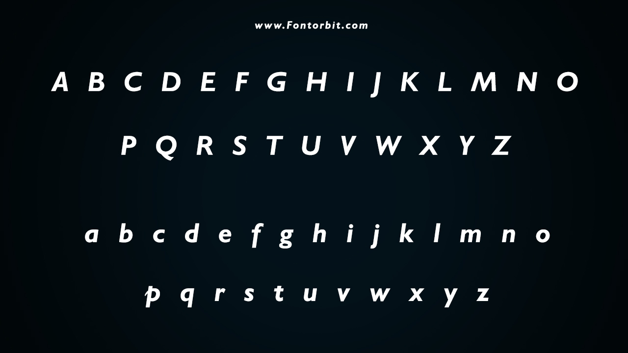 The Land Rover Font Family