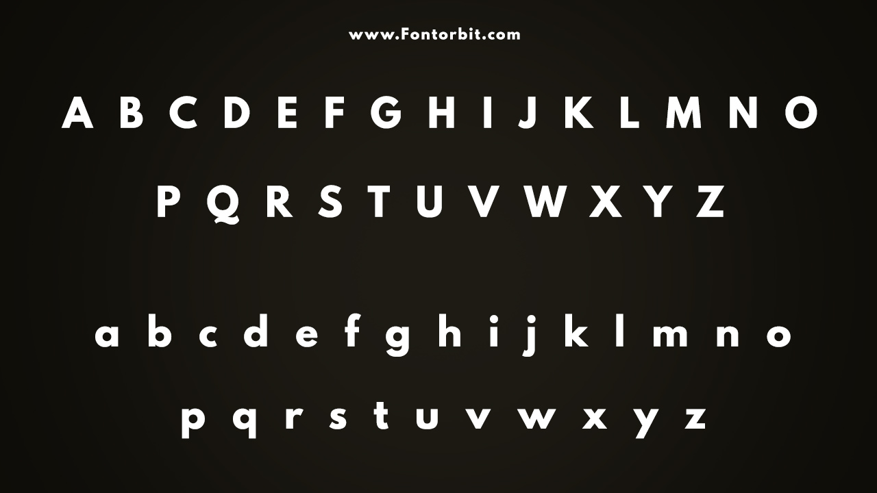 The League Spartan Font Family