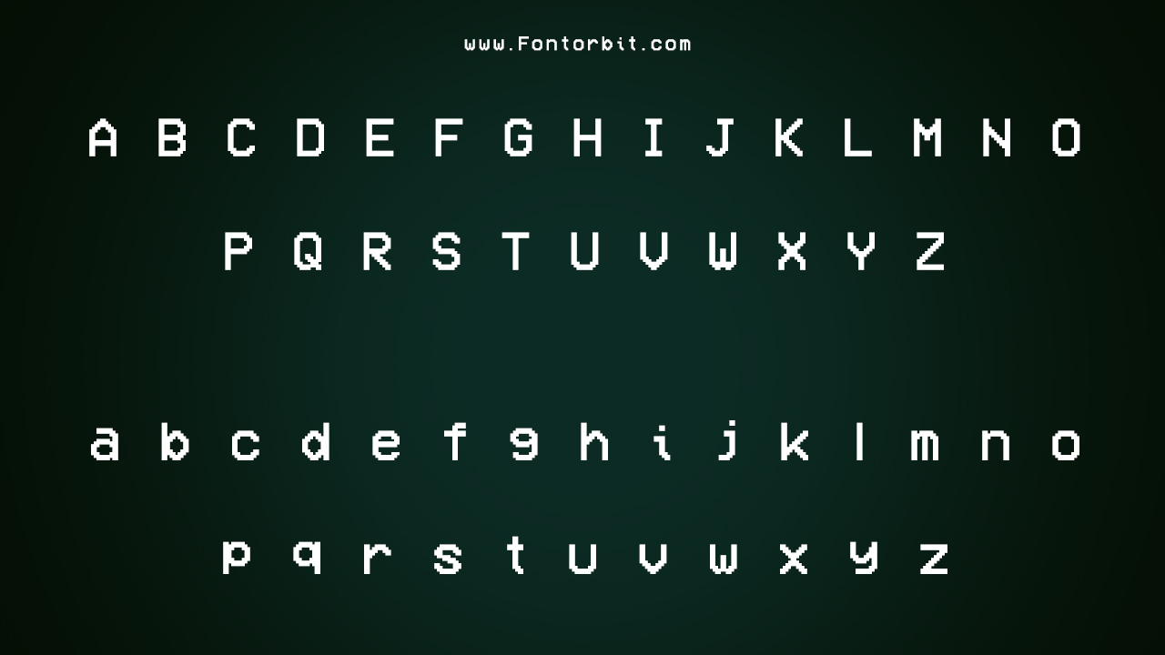 The VCR OSD Mono Font Family