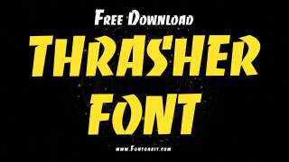 Thrasher Font Free Download