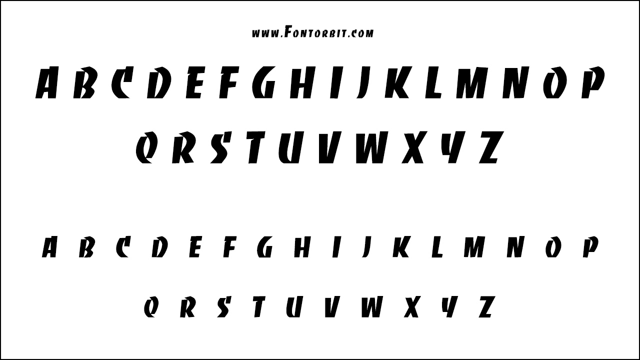 Thrasher Font Family Includes