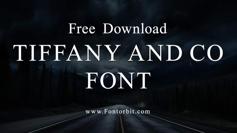 Tiffany And Co Font Free Download