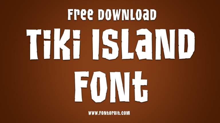 Tiki Island Font Free Download