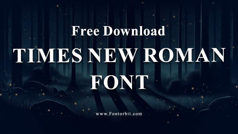 Times New Roman Font