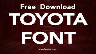 Toyota Font Free Download