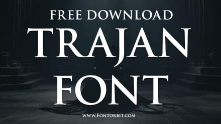 Trajan Font Free Download