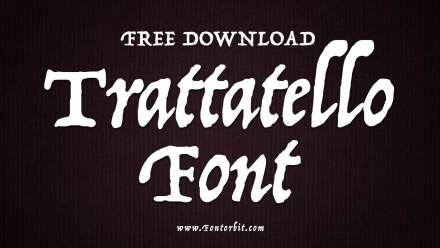 Trattatello Font Free Download