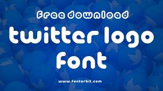 Twitter Logo Font Free Download