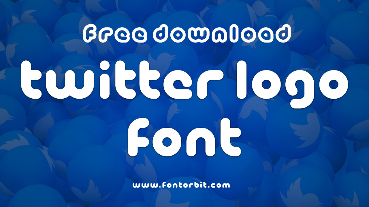 Twitter Logo Font