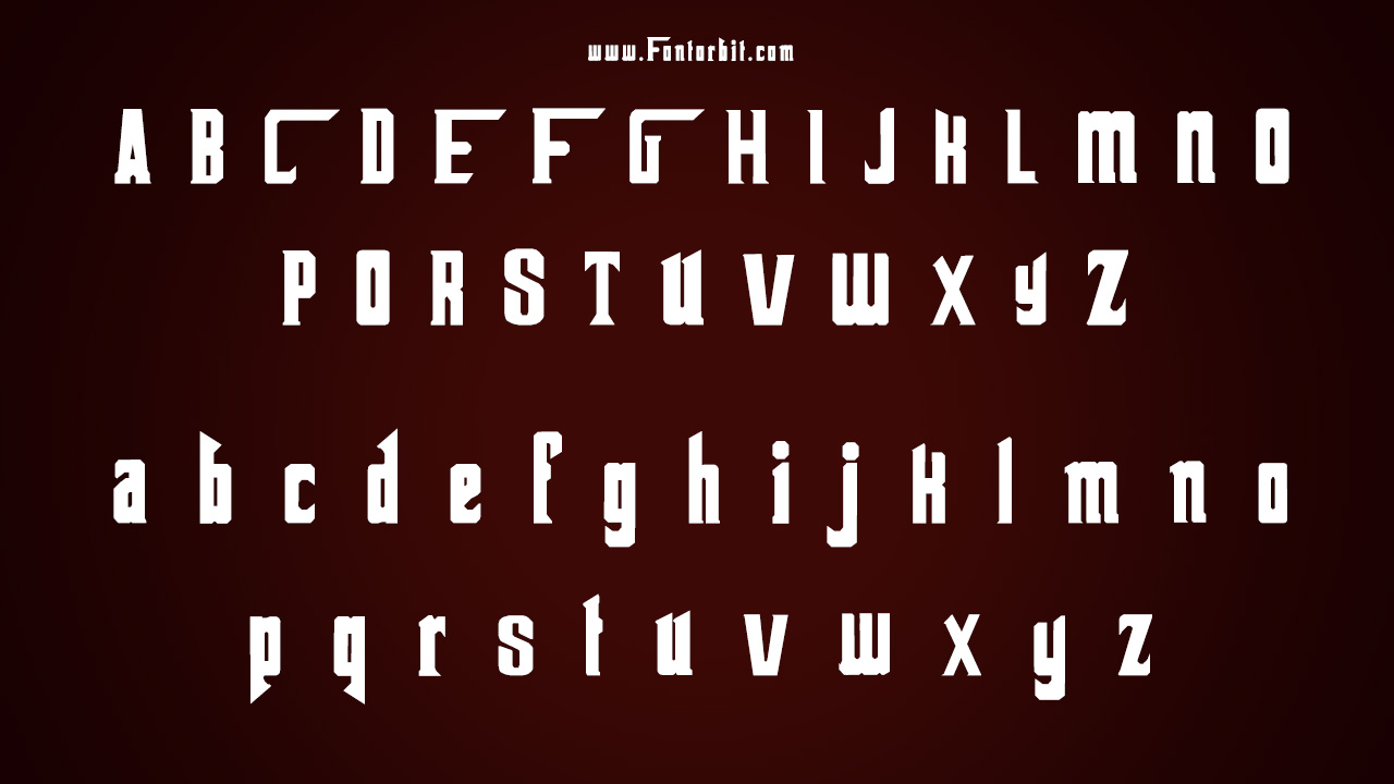 Type Of The Godfather Font (Font Family)