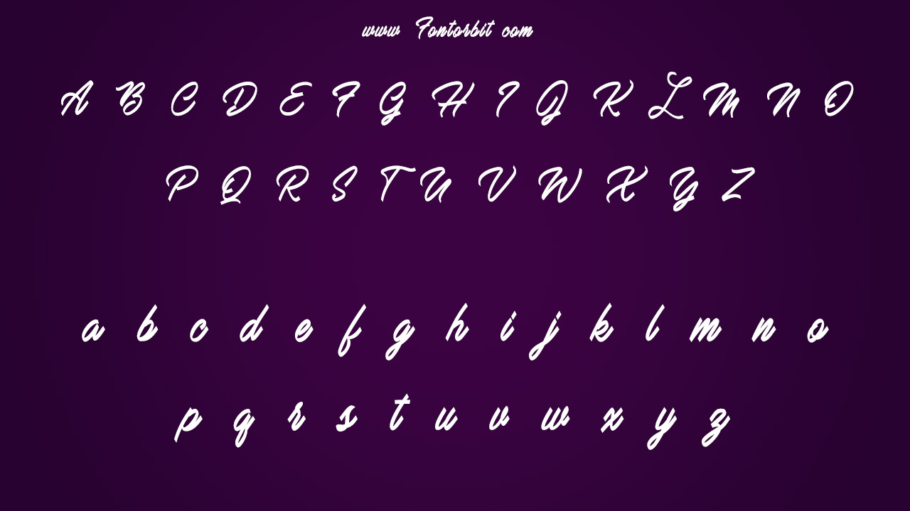 Type Of The Mardi Gras Font Family