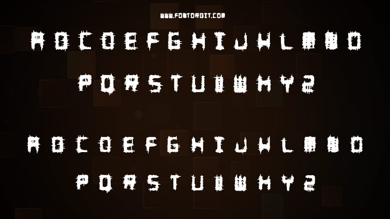 Type Of The Melee Font (Font Family)