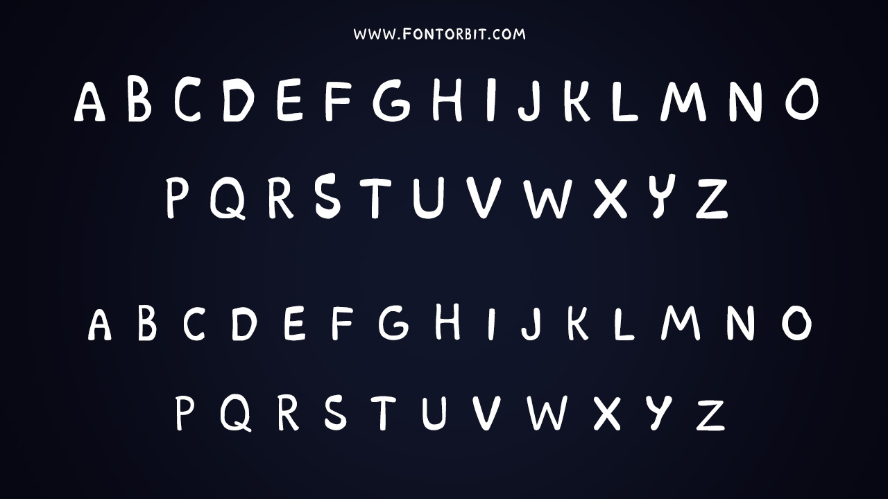 Type Of The Scooby Doo Font (Font Family)