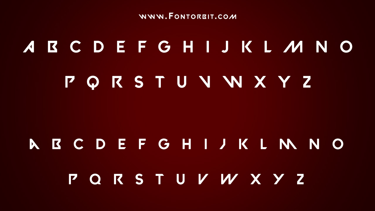 Type Of The Valorant Font