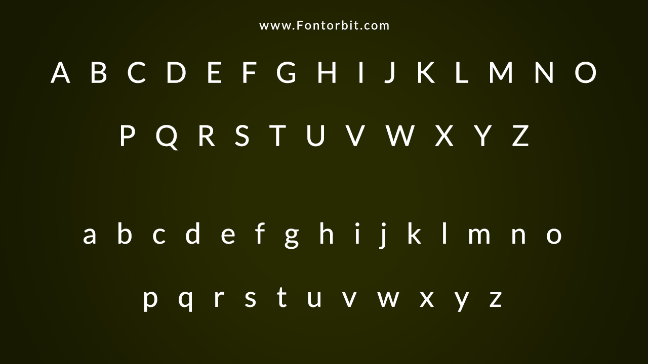 Types In The Lato Font Family