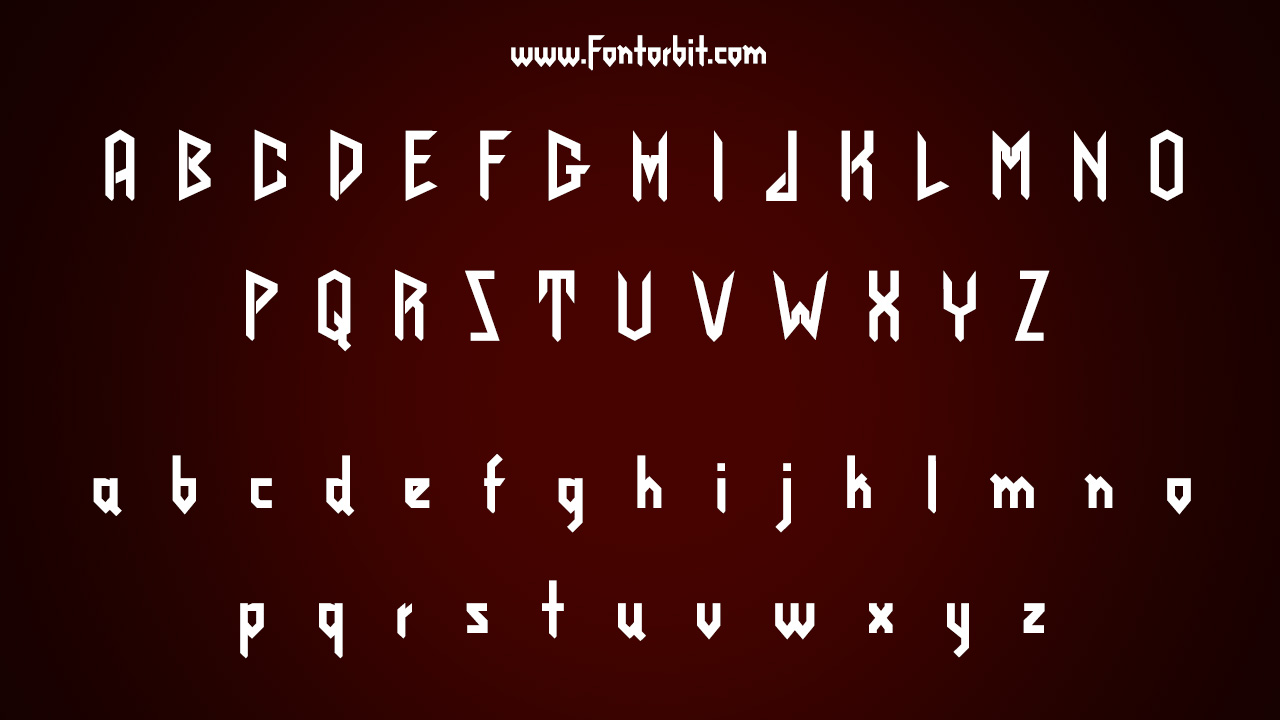 Types Of The Judas Priest Font