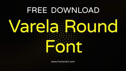 Varela Round Font Free Download