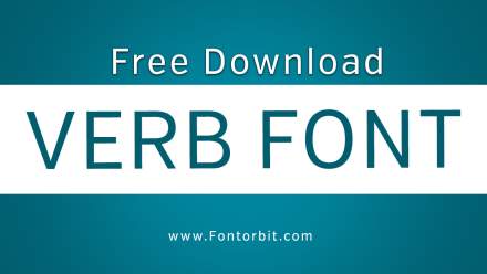 Verb Font Free Download