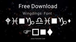 Wingdings Font Free Download