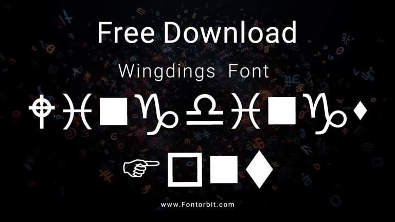 Wingdings Font