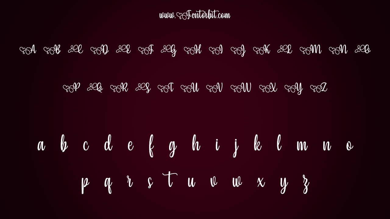 Yessy Font Family Includes