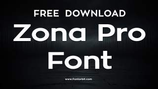 Zona Pro Font Free Download