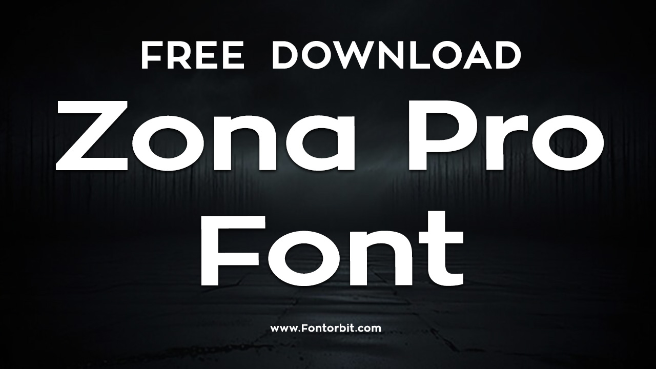 Zona Pro Font