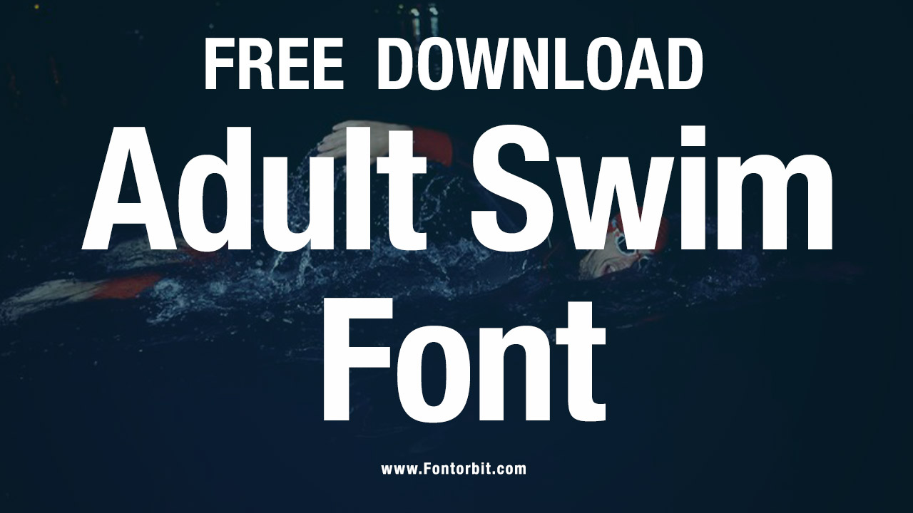 Adult Swim Font