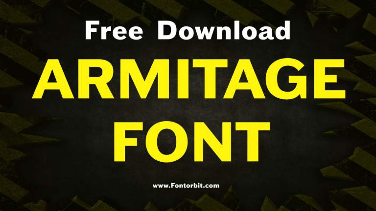 Armitage Font