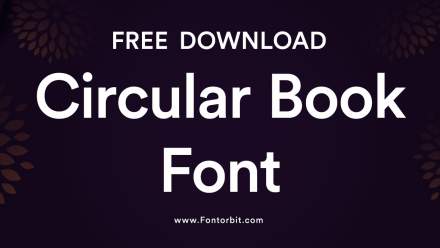 Circular Book Font Free Download