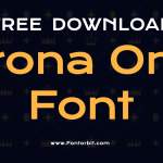 Krona One Font: Free Download