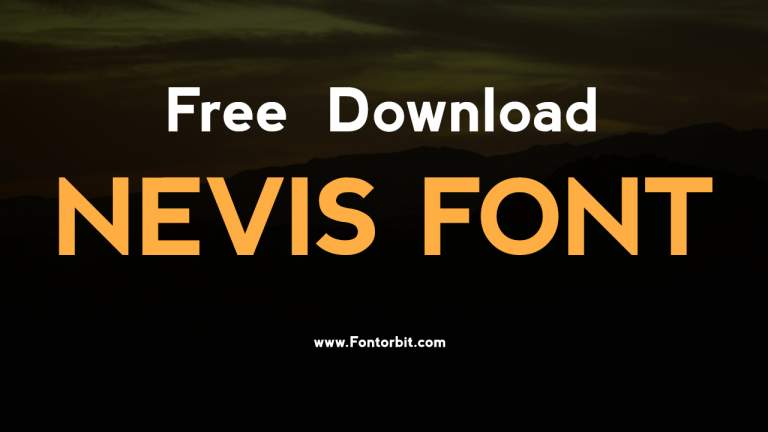 Nevis Font Free Download