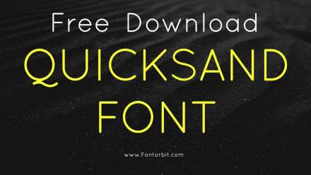 Quicksand Font: Free Download