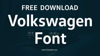 Volkswagen Font Free Download