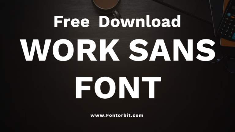 Work Sans Font