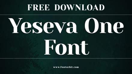 Yeseva One Font Free Download