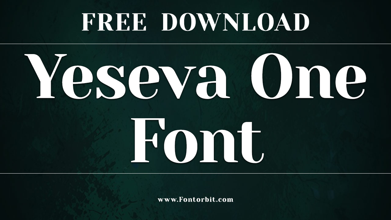 Yeseva One Font