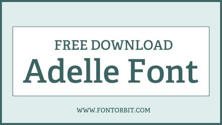 Unlock Creative Potential With Adelle Font Today