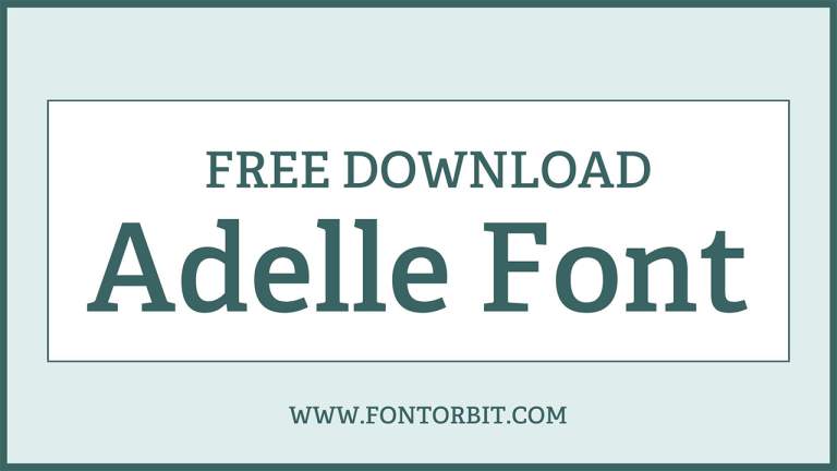Unlock Creative Potential With Adelle Font Today