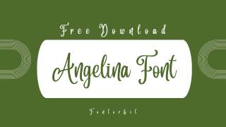 Angelina Font: Perfect for Heartfelt Invitations