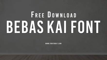 Bebas Kai Font: Ideal For Clean And Impactful Headlines